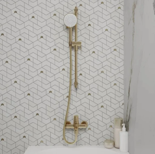 Шланг для душа 150см Iddis Optima Home 04P15MGi19 ПВХ золото матовое