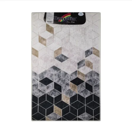 Коврик д ванной 55х90см Коричневые кубы 00837 (Санакс)  1 40