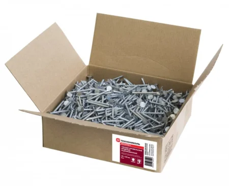 Гвозди ершенные оцинкованные Шинглас, 30х3,5мм  (упак.5 кг) 357365