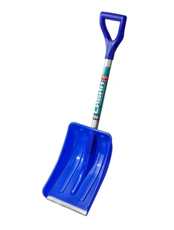 Лопата снегоуборочная пластиковая автомобильная АВТО-28 421850 СИБИН