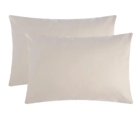 Комплект наволочек Этель 50х70см -2шт бежевый 100% хлопок, поплин 7072243