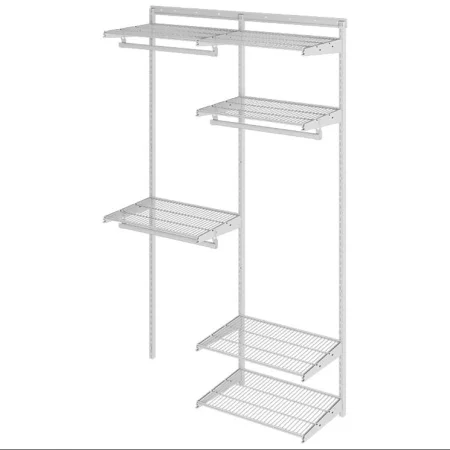 Гардеробная система ПРАКТИК Home Optima G120 белая  1
