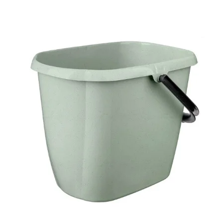 Ведро пласт. 12л "Greenland" прямоугольное зеленый флэк 221238418/04