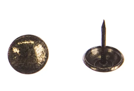 Гвозди декоративные Сфера 11 мм, 1,3х16 мм, Антик уп.- 30шт - пакет Tech-Krep 130858 *1