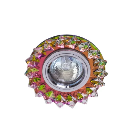 Светильник встраиваемый D2166 CR RNB+CL (ЭкономСвет)  1