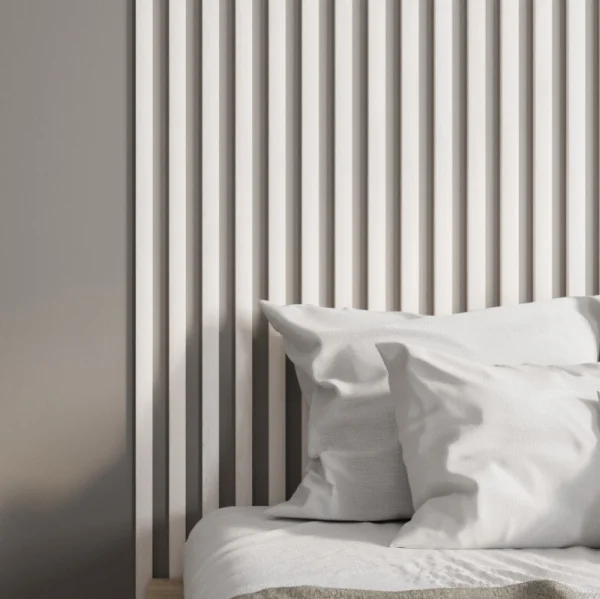 Рейка интерьерная МДФ Stella Бриона Light Ясень Айвори 16х40х2700мм