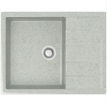 Мойка иск. камень "Катрин" 645х505х218мм светло-серый Granit Z151Q10 (BERGG) *1