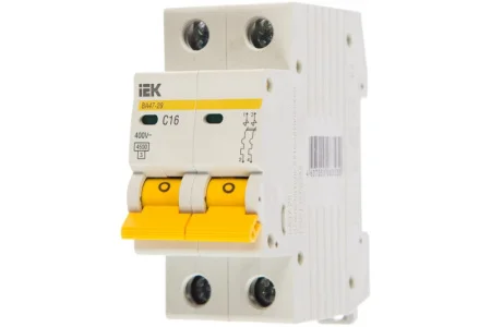Выключатель автомат. модул. 2п C 16А 4.5кА ВА47-29 MVA20-2-016-C (IEK)  6
