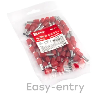 Наконечник НШвИ 10,0-12 (упак 50 шт) nhvi-10,0-12 210690 EKF