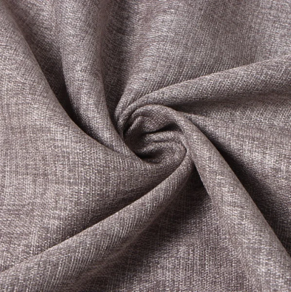 Штора Этель 145х265см Natural серый на шторной ленте рогожка/блэкаут 275г/м2 100% п/э 10181966