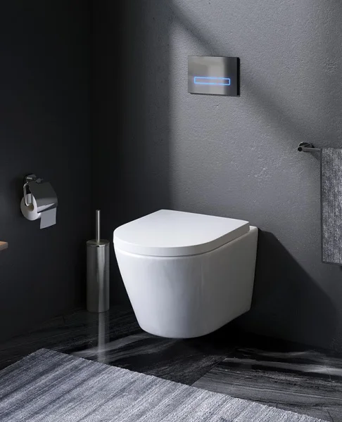 Унитаз подвесной Am.Pm Sense FlashClean C741701SC безободковый