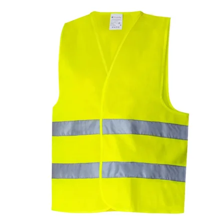Жилет сигнальный с СОП лимон, р.56-58 (ХХL)