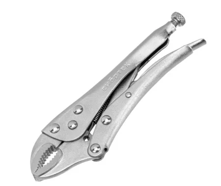 Зажим ручной 180мм полукруглый захват Сибртех 18421  1