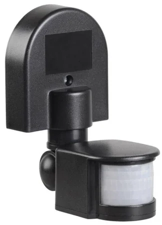 Датчик движения ДД 008 1100Вт, угол обзора 180град., дальн. 12м, IP44, черный LDD10-008-1100-002 IEK