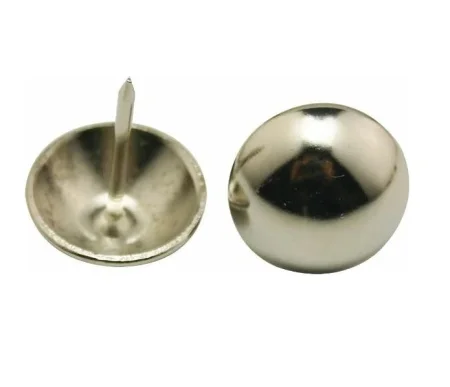 Гвозди декоративные Сфера 9,5 мм, 1,3х16 мм, Никель уп.-30шт - пакет Tech-Krep 130861 *1