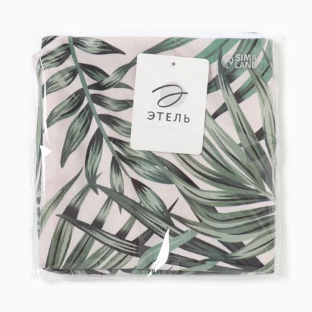 Наволочка декоративная Этель "Тропики" 40х40см 100% п/э велюр 190г/м2 10394039 *1