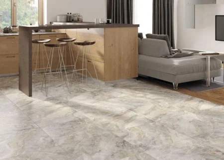 Керамогранит Gresse Petra Greystone GRS02-15MD 600х600х10мм 1уп=1,44м2 (4шт) серебристо-бежевый камень карвинг