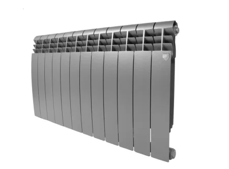Радиатор BIMETAL Royal BiLiner 500 80 Silver Satin 12 секц.  1