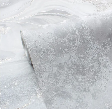 Обои компакт-винил Odyssey 287587 1,06х10м штукатурка серые