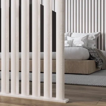 Рейка интерьерная МДФ Stella Бриона Light Ясень Айвори 16х40х2700мм