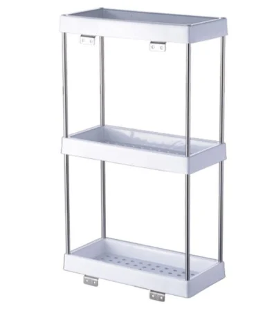 Полка прямоугольная 3-яр пластик. 310х145х620мм G83323 (Gota Rocio) *1/6