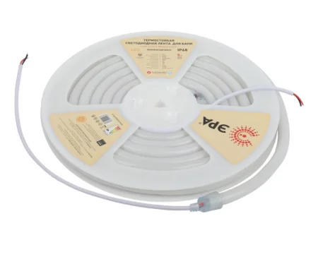 Лента светодиодная термостойкая для бани LS2835-9,6-120-24-3000K-IP68-3 year-5m Б0062320 Эра