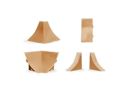 Комплект заглушек д плинтуса светло-коричневый LBK-23-602 (Korner)  1