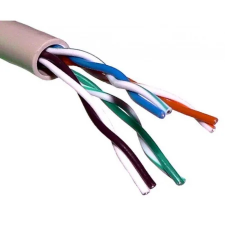 Кабель витая пара U UTP кат.5e 4х2х24AWG solid CU PE OUTDOOR черн. 01-0045 (Rexant)  305
