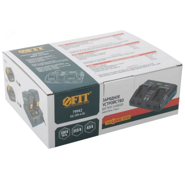 Зарядное устройство Fit 79942 230В, 50Гц, 21,5В, 4,5А