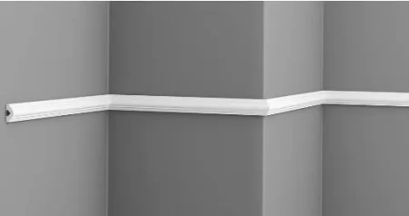 Молдинг ударопрочный GPD-20 24х12х2000мм полистирол белый