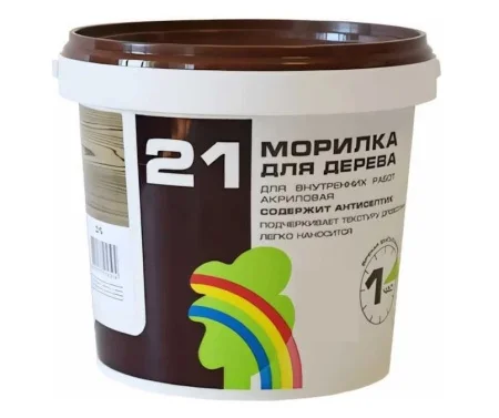 Морилка ВДАК Радуга 21 сосна 0.5кг  1 8