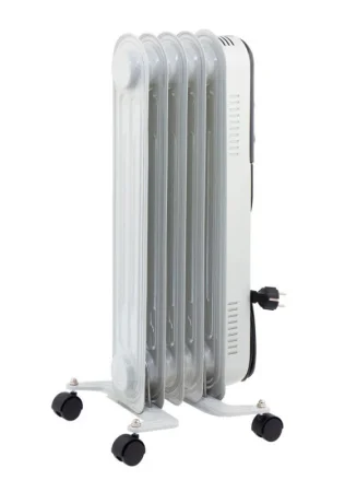 Обогреватель масляный MTX OCH-1000 1кВт 5 секций 98301