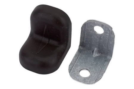 Уголок крепежный 20х20мм венге с пластиковой крышкой уп-4шт пакет Tech-Krep 147867 *1