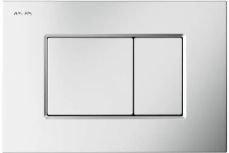 Клавиша для инсталляции механическая Am.Pm I070231smpl пластик хром матовый