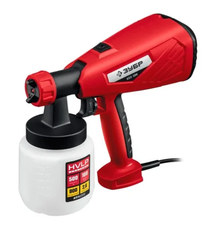 Краскопульт электрический Зубр КПЭ-500 500Вт