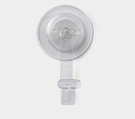 Держатель - крючок "Elemental" самоклеящийся 11х6,5х6,5 см, цвет прозрачный 10130826 *1