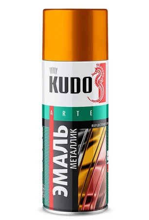 Эмаль универсальная KU-1028 металик золото 0,52л KUDO  1 12