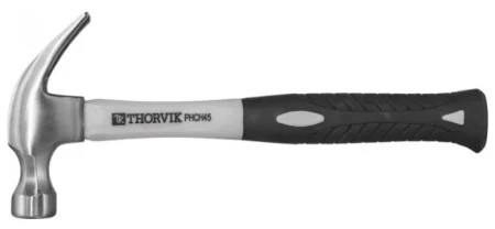 Молоток-гвоздодер 450гр фиберглассовая рукоятка Thorvik PHCH45 52228