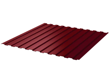 Профлист С-8 1200х2000х0,45мм RAL3005 красное вино (2,4м²)