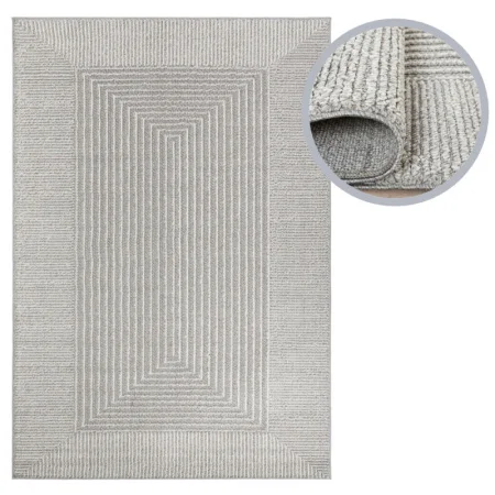 Ковер GELA 200х300см дизайн 0D126A L.GREY/L.GREY