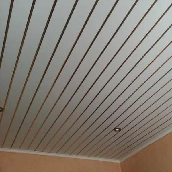 Панель ПВХ 3000х240х8мм трехсекционная СЕРЕБРО Люкс 