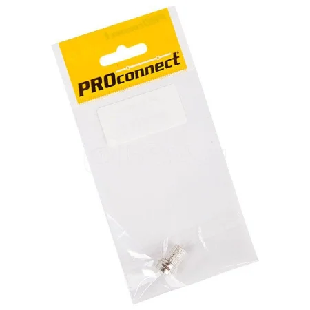 Разъем антенный на кабель штекер F д кабеля RG-6 (упак 1 шт) 05-4003-6-7 (PROconnect)  1