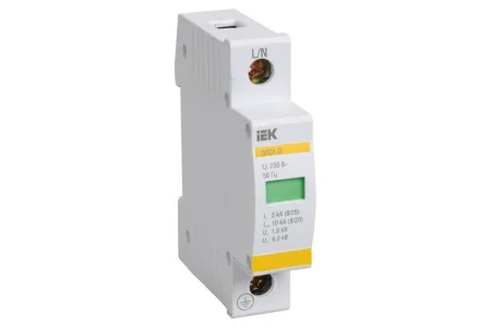 Ограничитель импульсных перенапряжения ОПС1-C 1P MOP20-1-C IEK