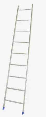 Лестница приставная металл. 10 ступеней `Ника` Л10 (высота 2,45 м) мах нагр 100 кг