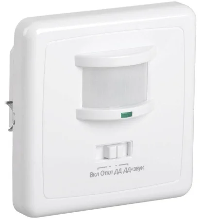 Датчик движения ДД 035 500Вт, угол обз. 140 град.,  дальн. 12м, IP20, белый LDD12-035-500-001 IEK