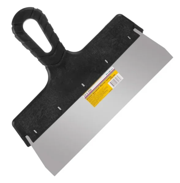 Шпатель фасадный 250мм пластиковая рукоятка нерж. сталь РемоКолор 12-5-250