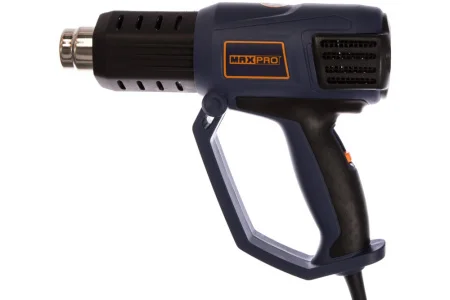 Фен строительный MAX-PRO 2000 Вт 3 режима, 350-600 град 500л мин 85252  1