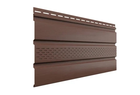 Софит частично перфорированный ТН ОПТИМА 3м Каштан 081763