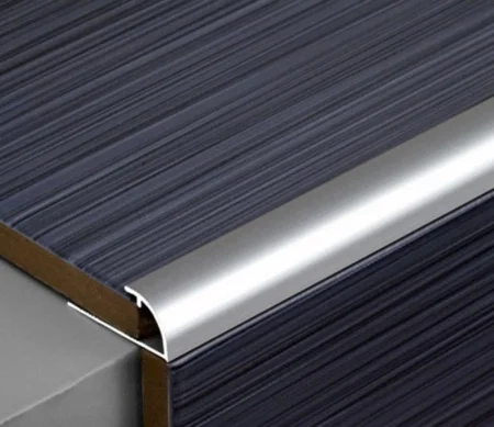 Профиль алюминиевый С-образный для кафеля 11,1/9х2700мм серебро анодированное ПК\Л-03-9