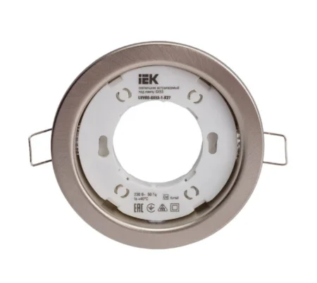 Светильник точечный LUVB0-GX53-1-K27 1309629 IEK